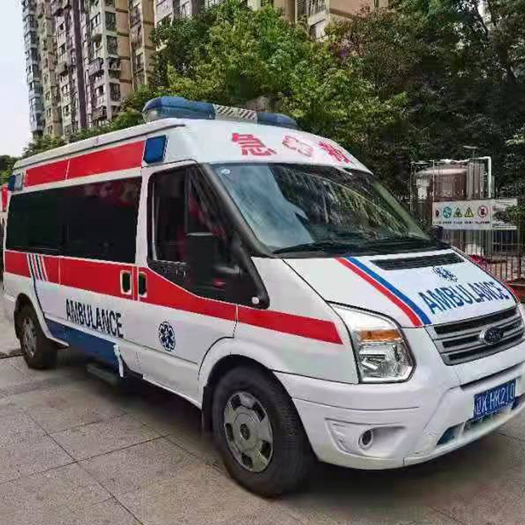 黄平长途救护车护送病人返乡